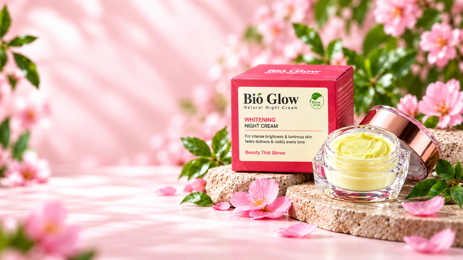 Bio Glow নাইট ক্রিম – ত্বক উজ্জ্বল করার নাইট ক্রিম
